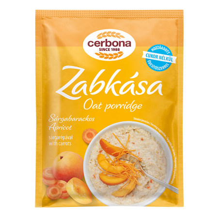 Cerbona zabkása sárgabarackos hcn 50g