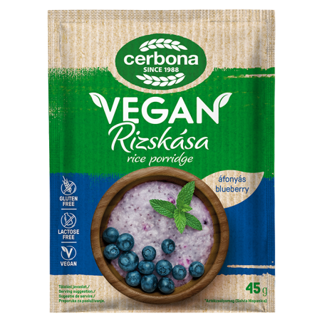 Cerbona rizskása áfonya veg.gm.45g