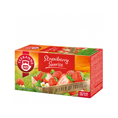 TEEKANNE TEA STRAWBERRY SUNRISE