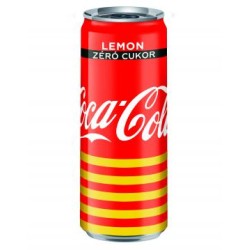 Coca cola zero lemon sleek...