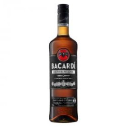 Bacardi 40% carta negra rum 1l
