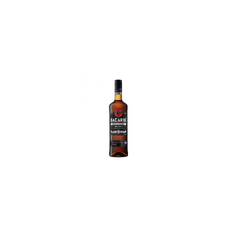 Bacardi 40% carta negra rum 1l