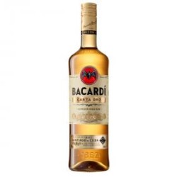 Bacardi 40% carta oro rum 1l