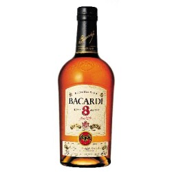 Bacardi 8 éves 40% rum 0,7l