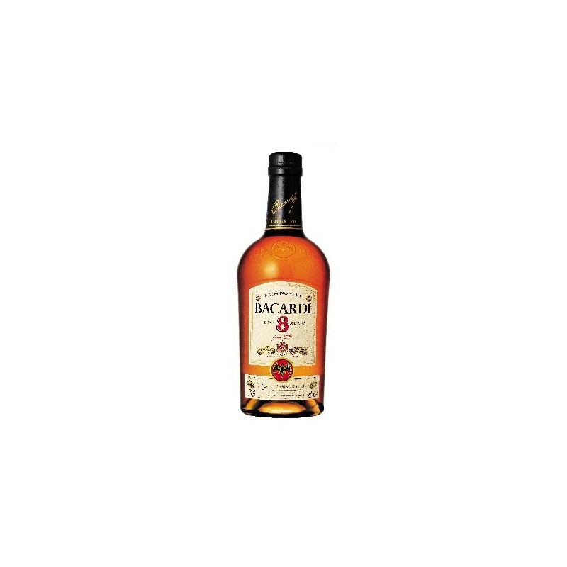 Bacardi 8 éves 40% rum 0,7l