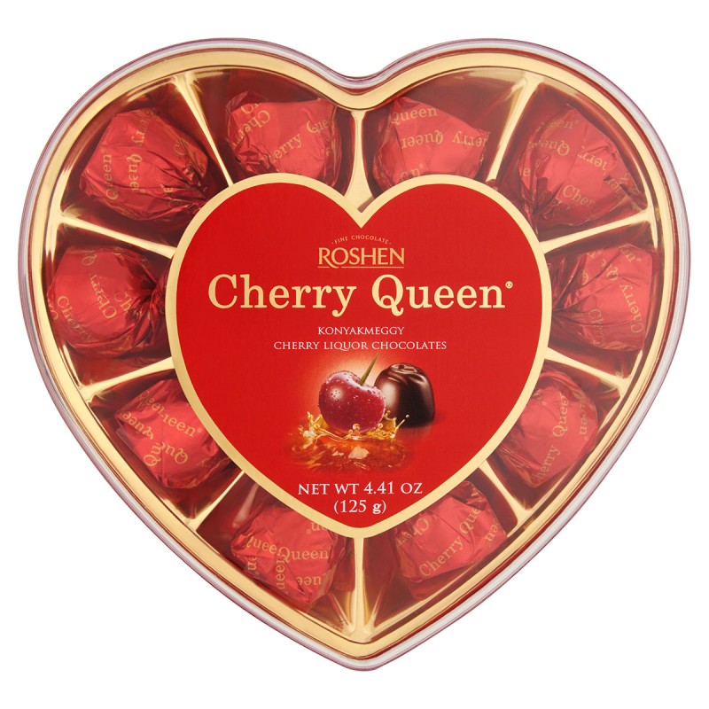 Roshen Cherry Queen konyakmeggy 122 g