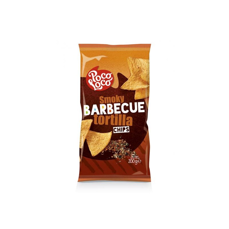 Poco Loco tortilla chips barbeque 200g