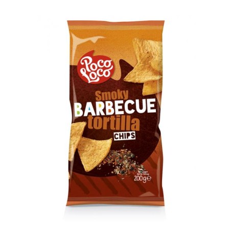 Poco Loco tortilla chips barbeque 200g