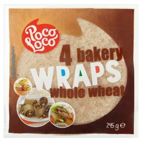 POCO LOCO LÁGY TORTILLA TELJES KIÖRLÉSŰ 245G 4db