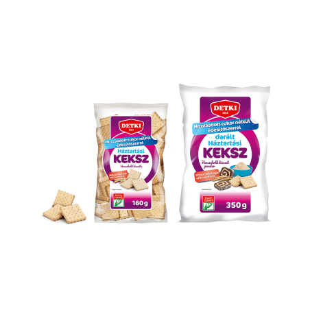 Detki cukormentes háztartási keksz 160g