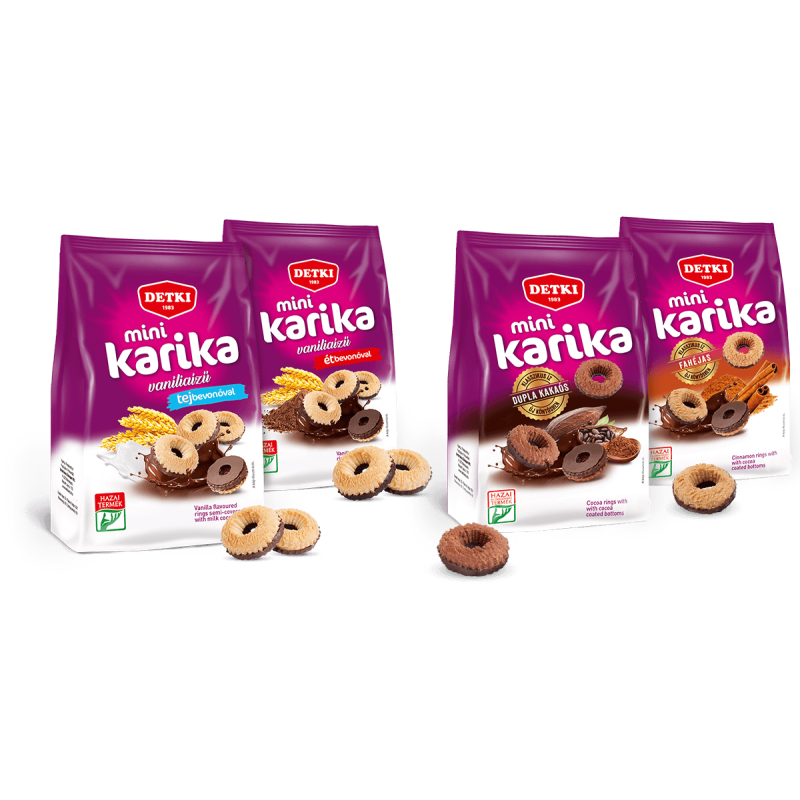 Detki mini d.kakaós karika étb.f.már.160g