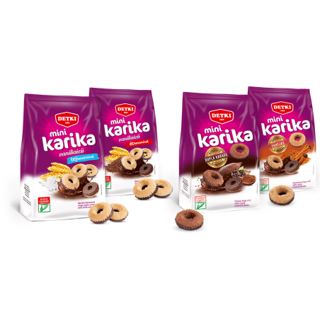 Detki mini d.kakaós karika étb.f.már.160g