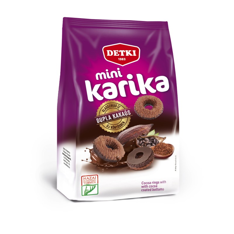 Detki mini d.kakaós karika étb.f.már.160g