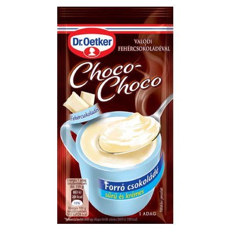 Dr.Oetker choco-choco fehércsokoládé 34g