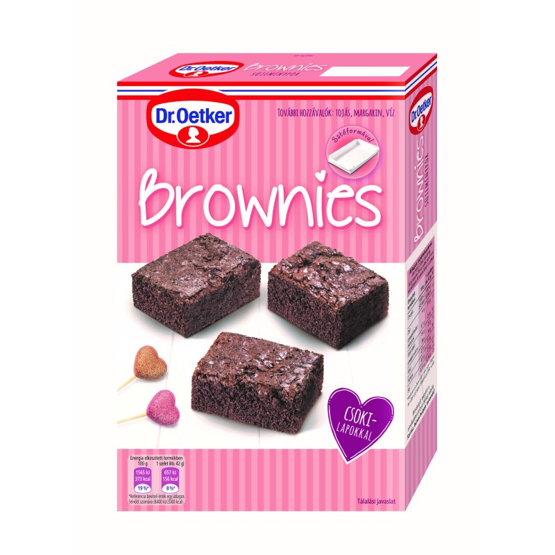 Dr.Oetker alappor brownies 436g