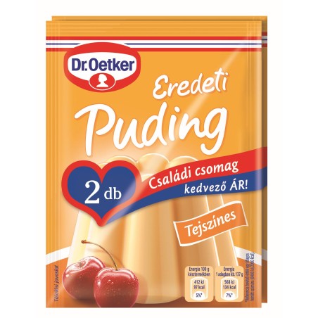 Dr.Oetker ered.tejszínes puding 2x40g