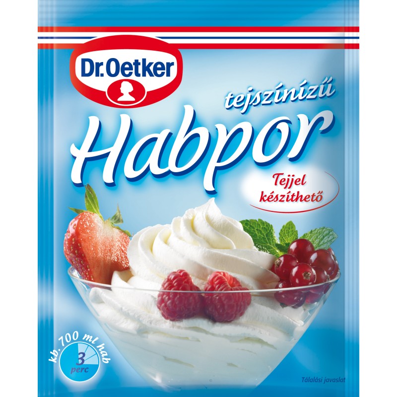 Dr.Oetker habpor növényi olajjal 45g