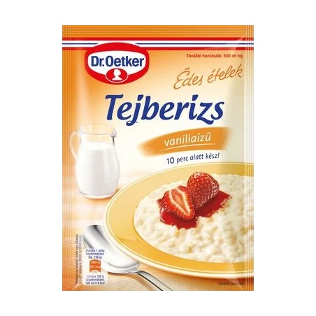 Dr.Oetker tejberizs vaníliás 125g