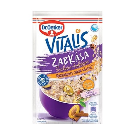 Dr.Oetker vitalis zabk. Hoz.cuk.nélk. szilvás-fahéjas 58g