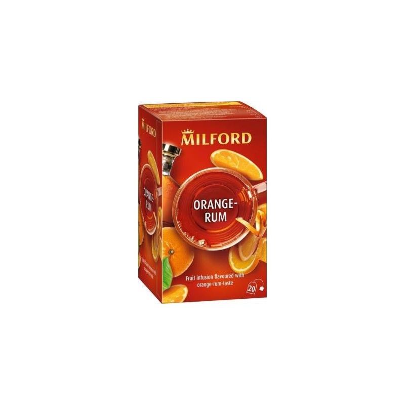 Milford tea narancs és rum 20x2,5g