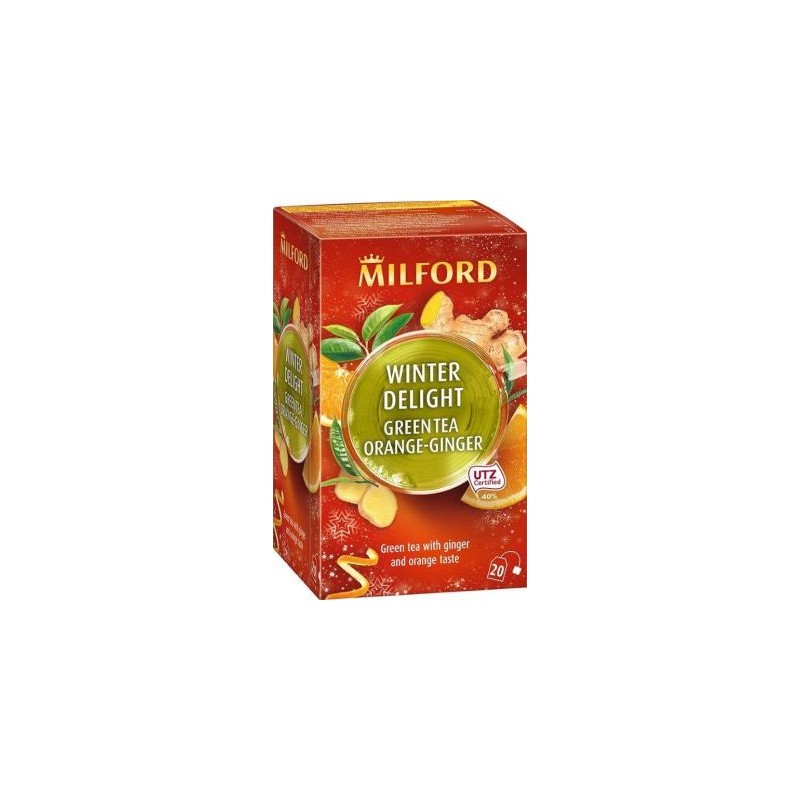 Milford zöld tea winter delight 20x1,75g