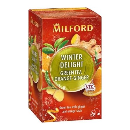 Milford zöld tea winter delight 20x1,75g