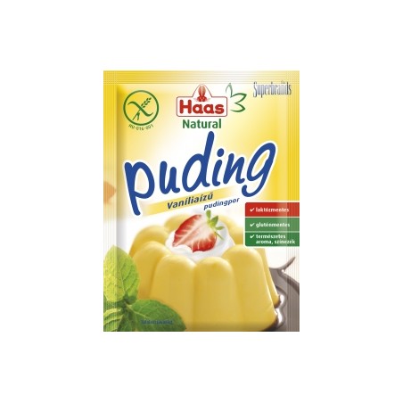 Haas nat.puding vanília glut.ment.40g