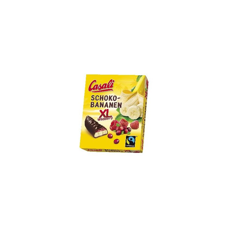 CASALI SCHOKO BANANEN WILDBERRY 140G