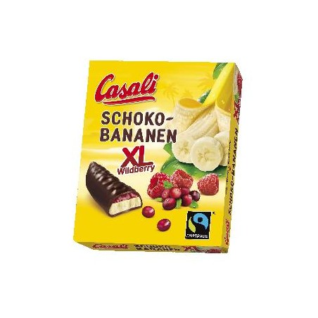 CASALI SCHOKO BANANEN WILDBERRY 140G