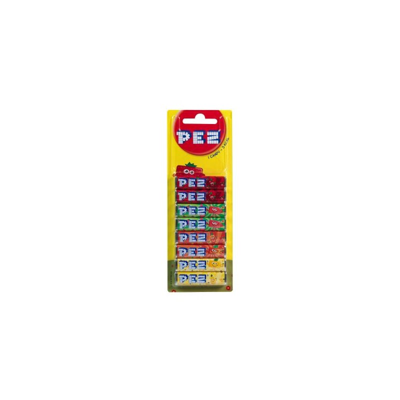 Pez fruit 8-as cukorka 68g