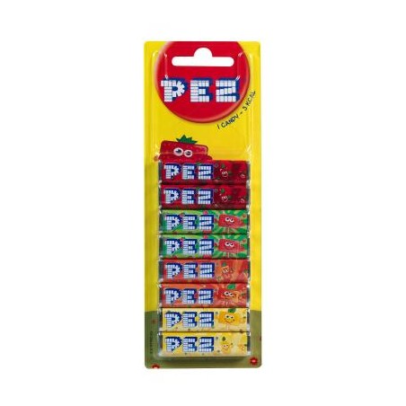 Pez fruit 8-as cukorka 68g