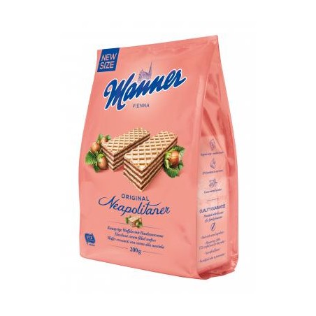 Manner ötrétegű ostya mogyorós 200g