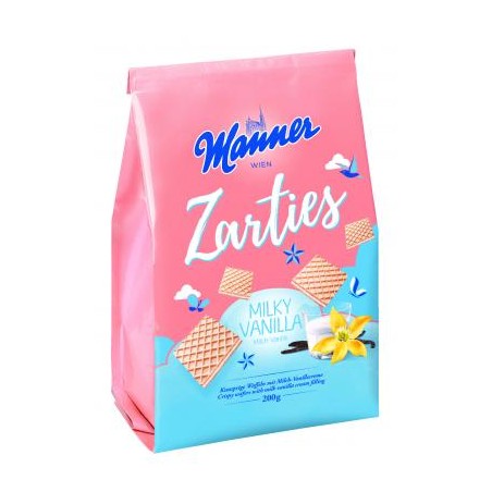 Manner Zarties ostya tejes-vaníliás 200g