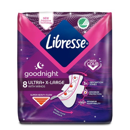 Libresse Goodnight Ultra Extra Large eü.bet.la.duopack 2x16db