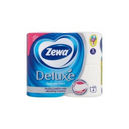 Zewa D.toalettpapír 3r.delicate 4tek