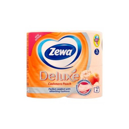 Zewa D.toalettpapír 3r.peach 4tek
