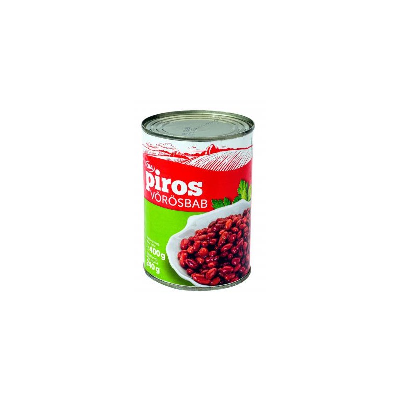 CBA Piros vörösbab konzerv kidney 400g/240g