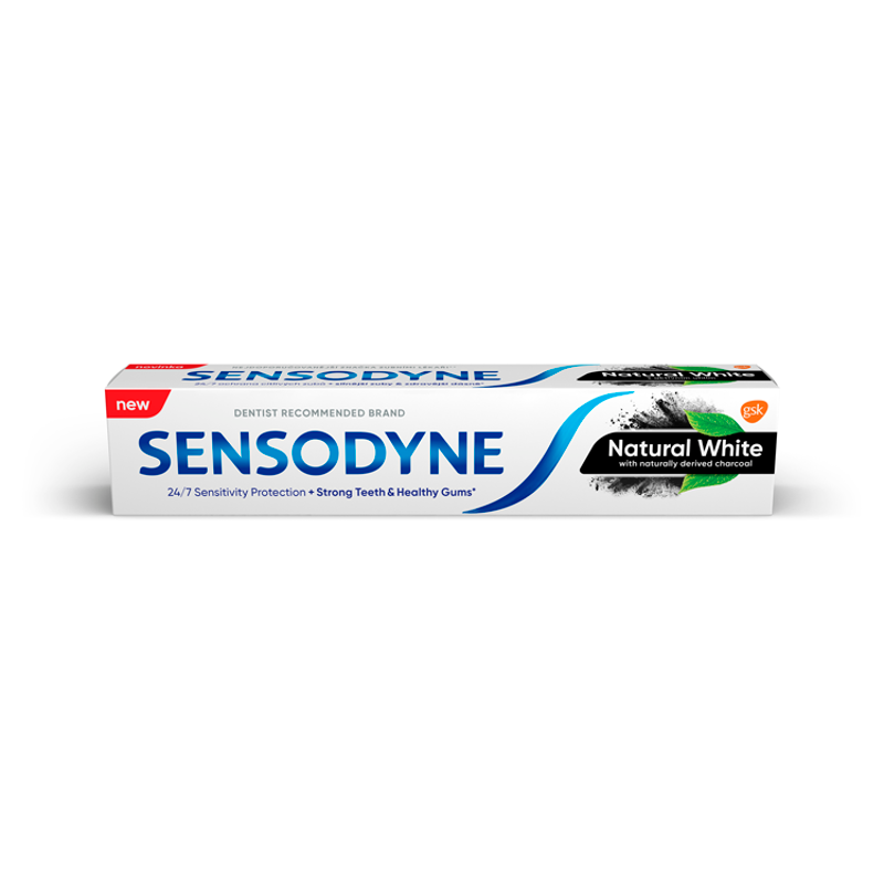 Sensodyne fogkrém natural white 75ml