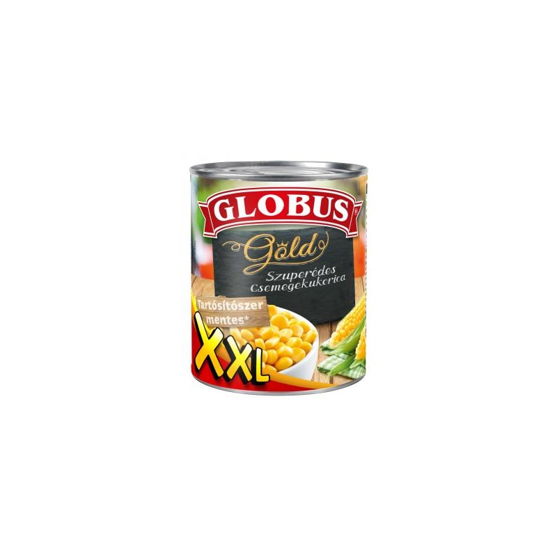 Globus csal.szuperéd. kukorica 680g/570g