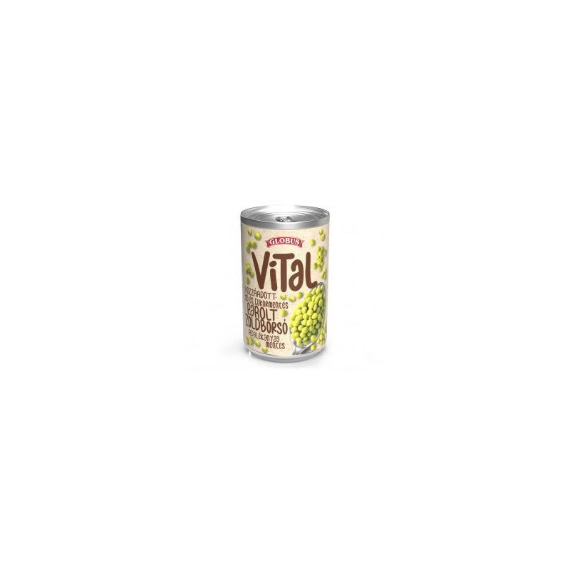 Globus Vital zöldborsó 285g/250g