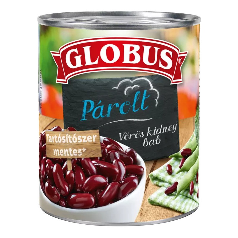 Globus Vörös kidney bab 326g/285g