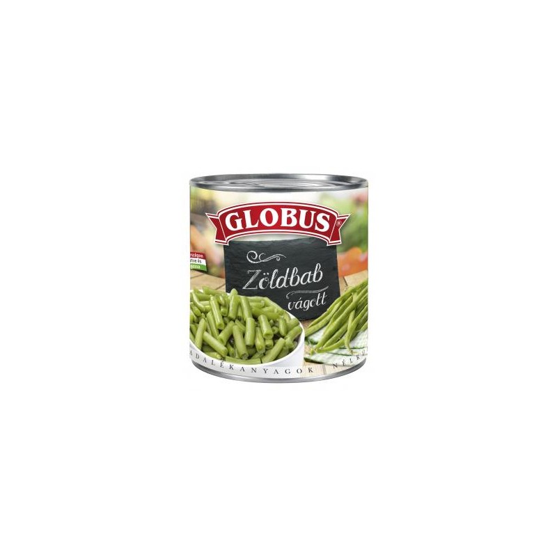 Globus zöldbab vágott 400g/225g