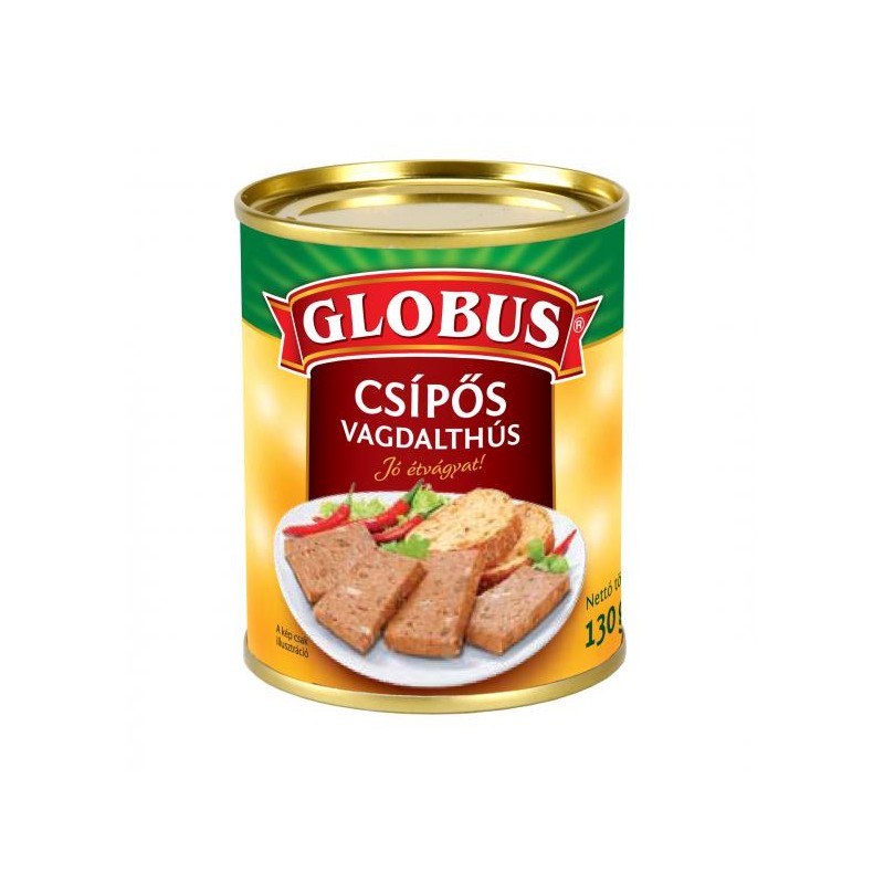 Globus vagdalthús csípős 130g