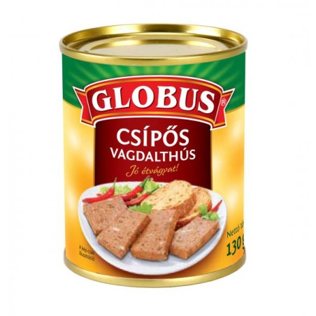 Globus vagdalthús csípős 130g