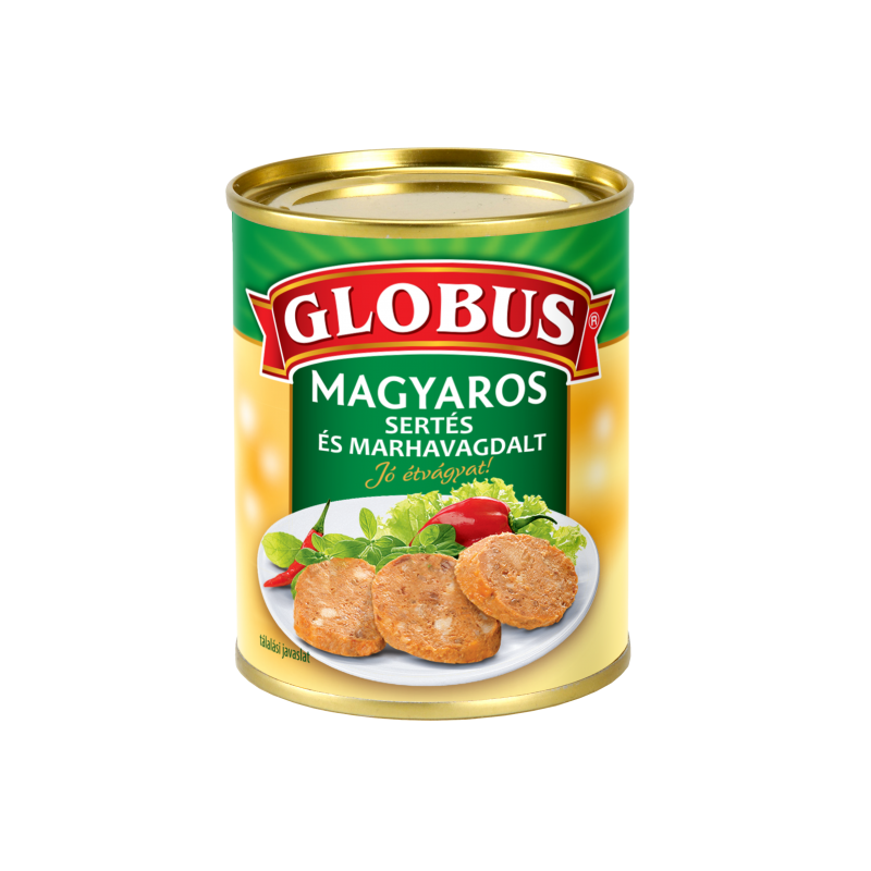 GLOBUS MAGYAROS SERTÉS ÉS MARHAVAGDALT 130g