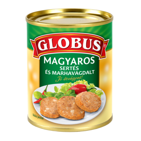 GLOBUS MAGYAROS SERTÉS ÉS MARHAVAGDALT 130g