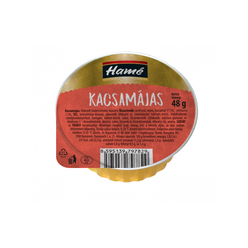 Hamé kacsamájas 48g