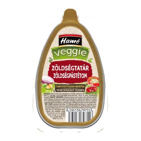 Hamé Veggie zöldségtatár zöld.pást.105g