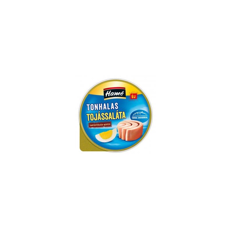 Hamé tonhalas tojássaláta 125g