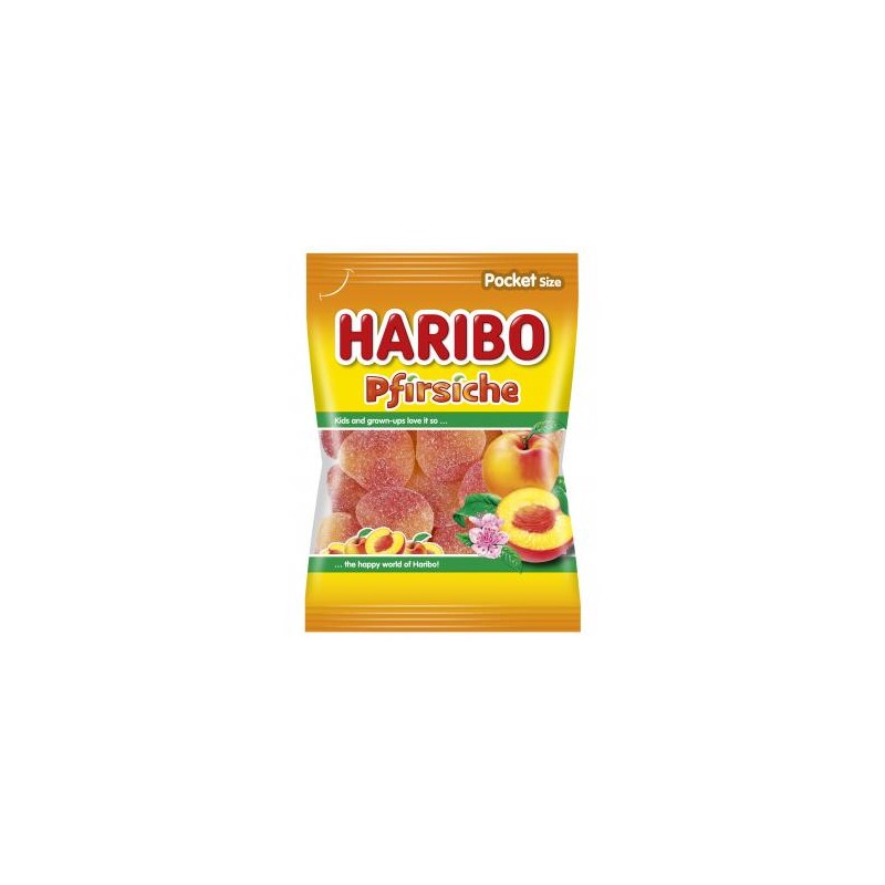 Haribo pfirsiche barack gumicukor 100g